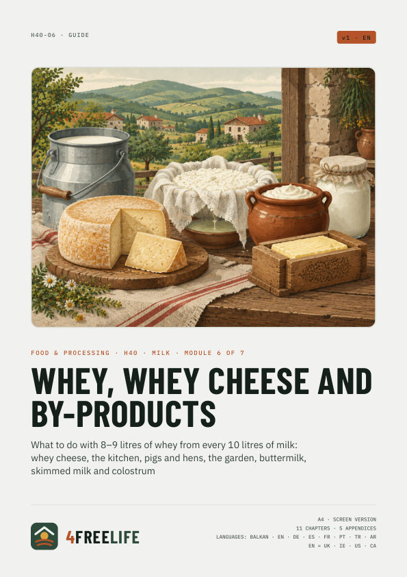 Whey, whey cheese and by-products