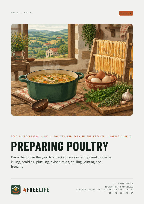 Preparing poultry