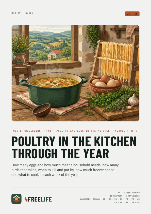Poultry in the kitchen through the year
