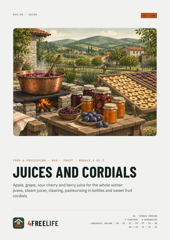 Juices and cordials