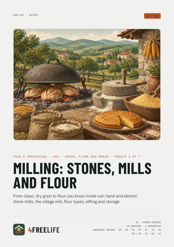 Milling: stones, mills and flour