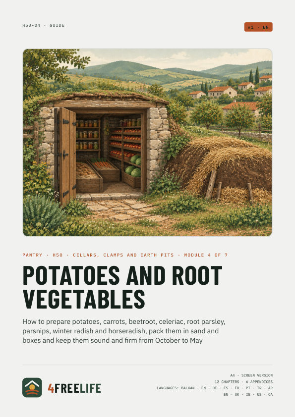 Potatoes and root vegetables