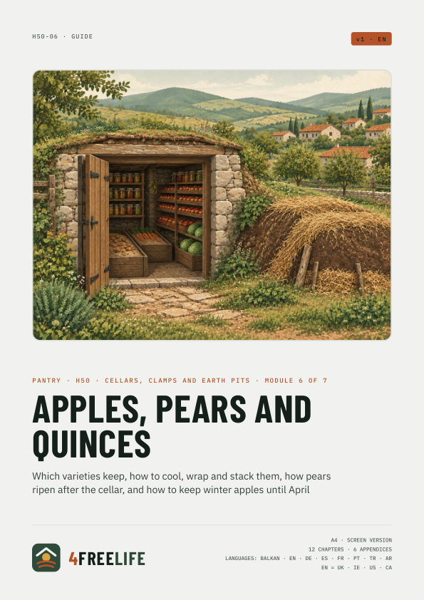 Apples, pears and quinces