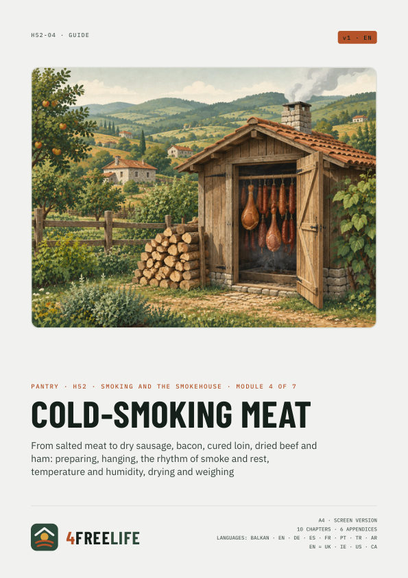 Cold-smoking meat