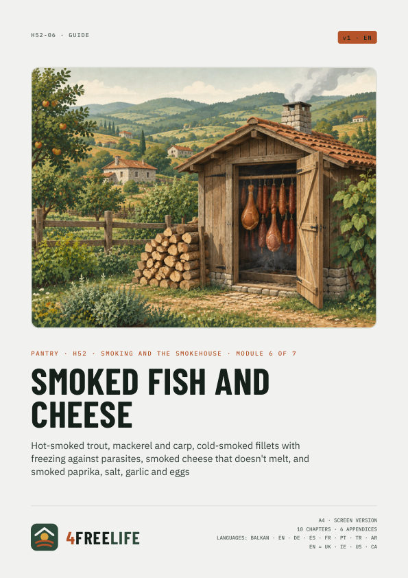Smoked fish and cheese