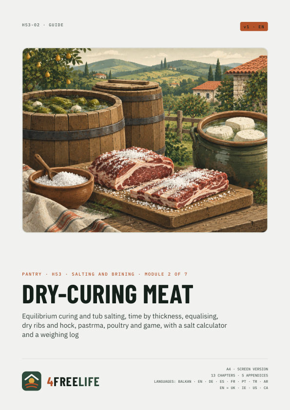 Dry-curing meat