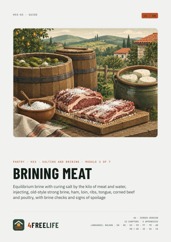 Brining meat