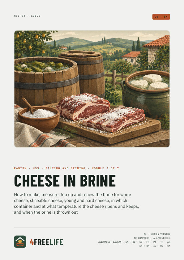 Cheese in brine