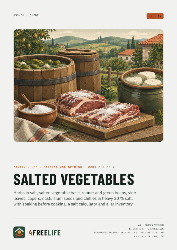 Salted vegetables