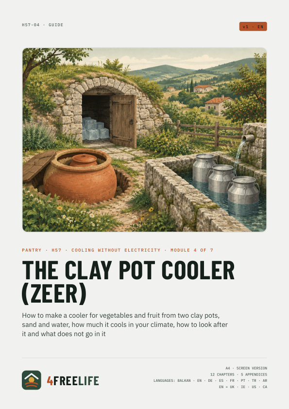 The clay pot cooler (zeer)