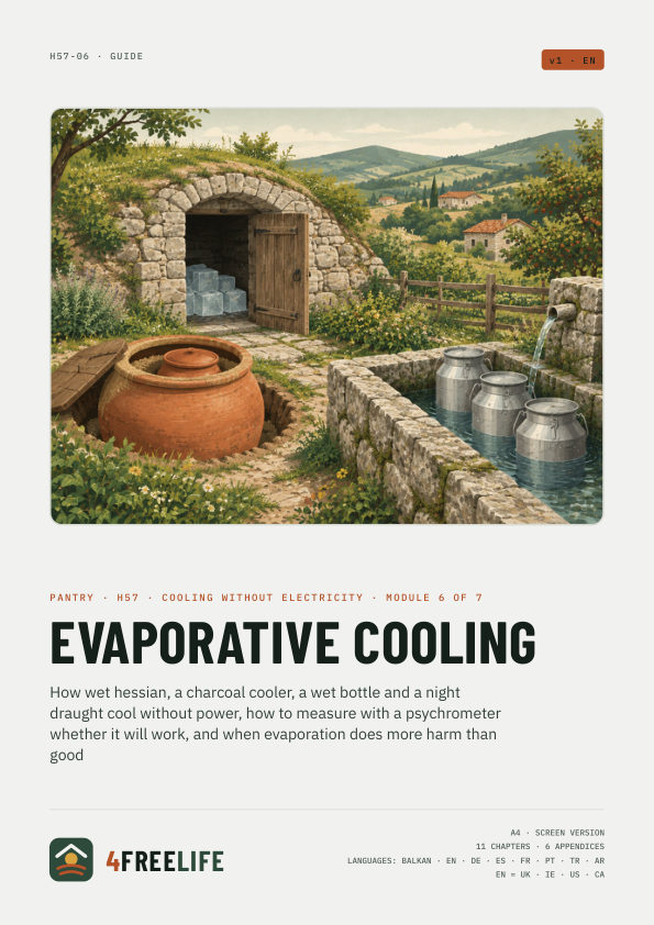Evaporative cooling