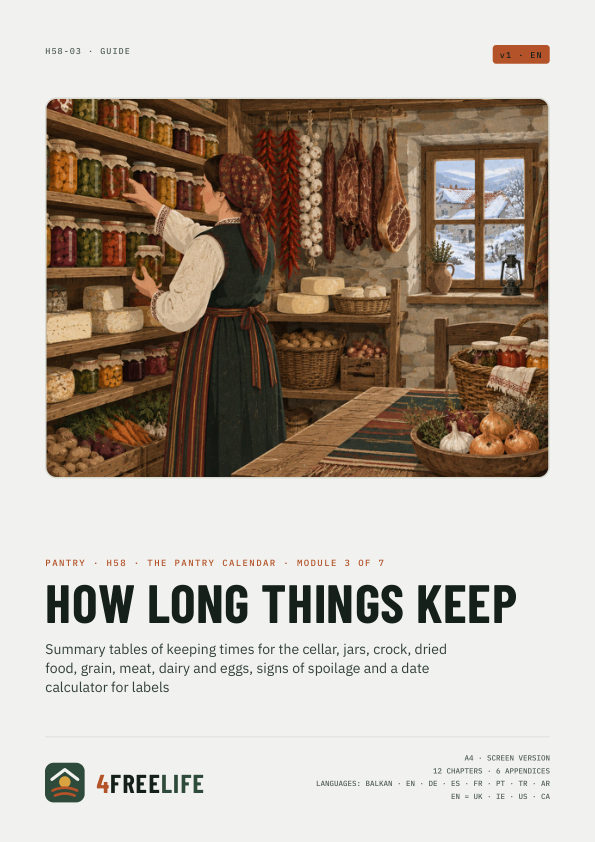 How long things keep