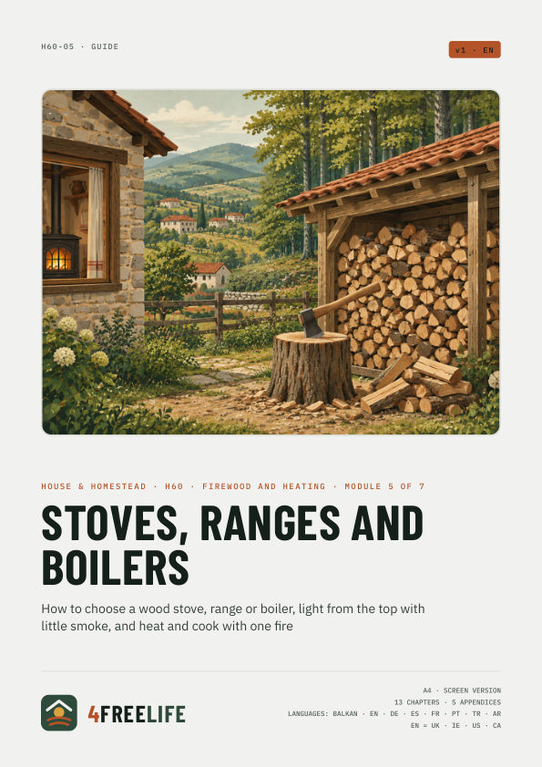 Stoves, ranges and boilers