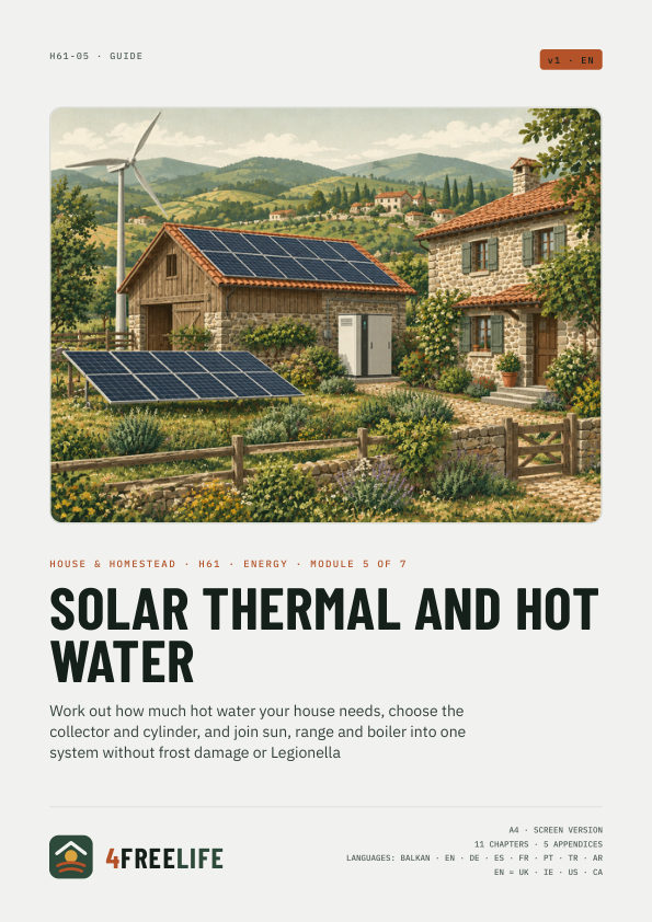 Solar thermal and hot water