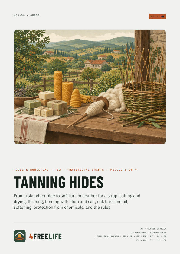 Tanning hides
