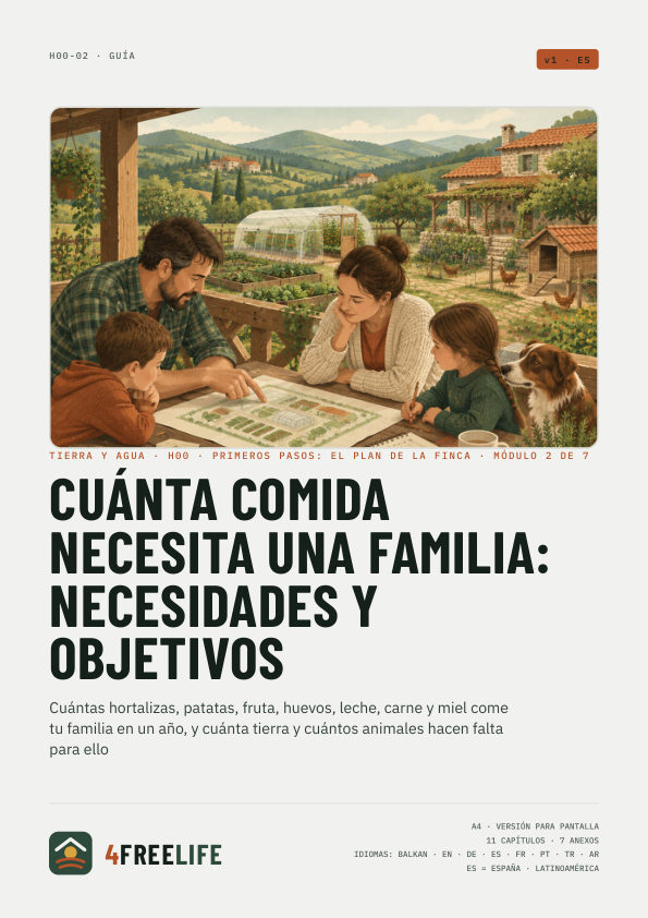 Cuánta comida necesita una familia: necesidades y objetivos