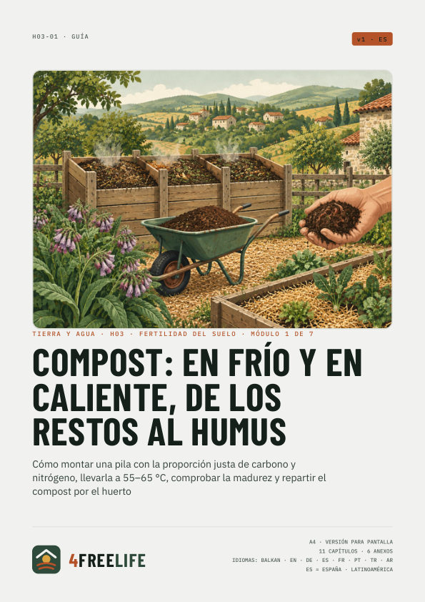 Compost: en frío y en caliente, de los restos al humus