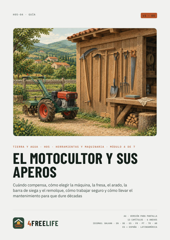 El motocultor y sus aperos