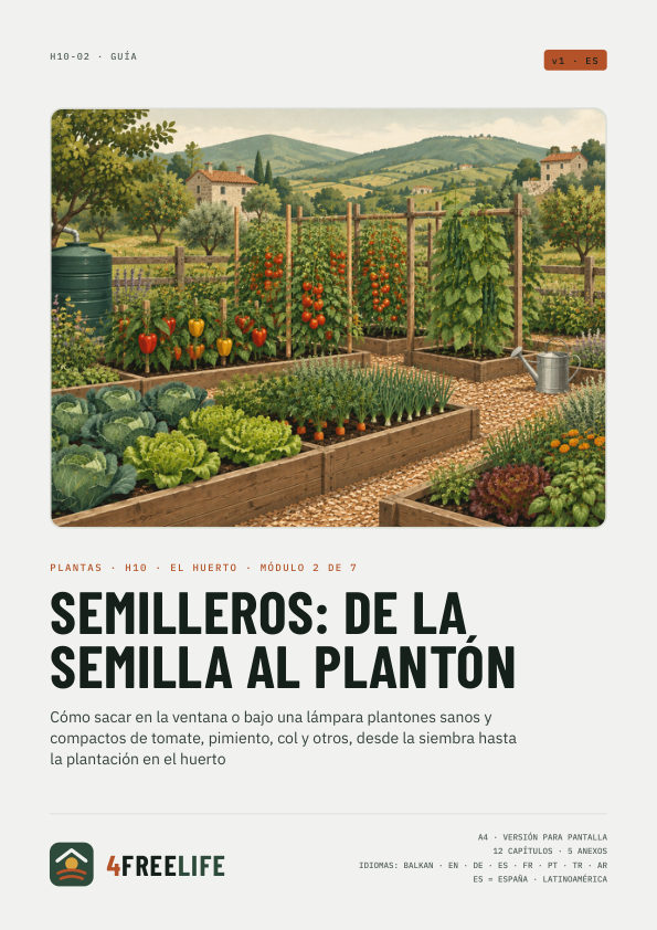 Semilleros: de la semilla al plantón