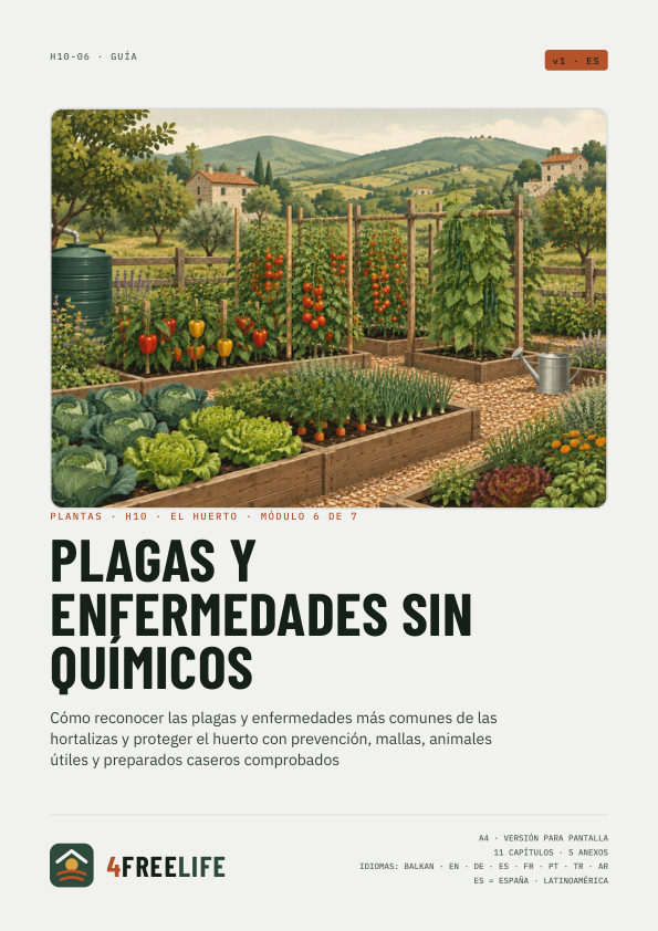 Plagas y enfermedades sin químicos