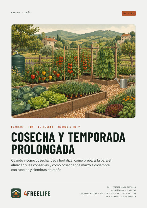 Cosecha y temporada prolongada