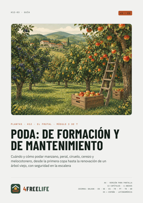 Poda: de formación y de mantenimiento