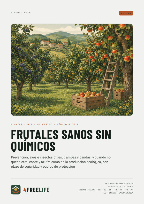 Frutales sanos sin químicos