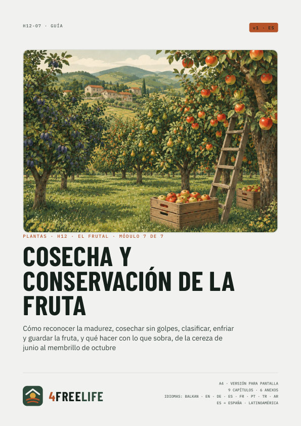 Cosecha y conservación de la fruta