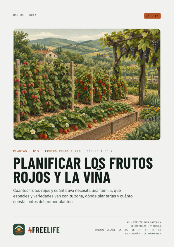 Planificar los frutos rojos y la viña