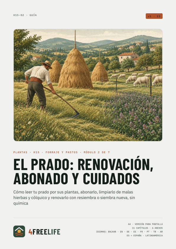 El prado: renovación, abonado y cuidados