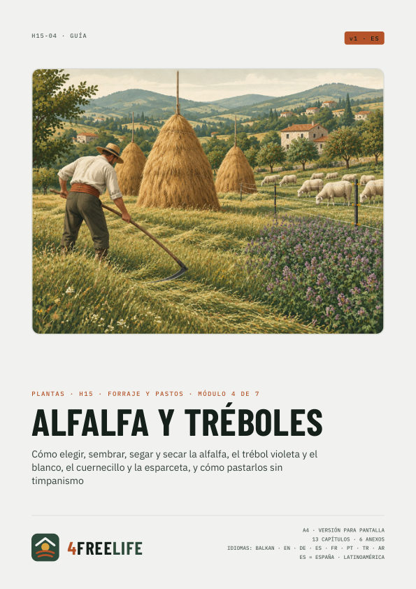 Alfalfa y tréboles