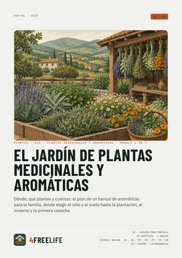 El jardín de plantas medicinales y aromáticas