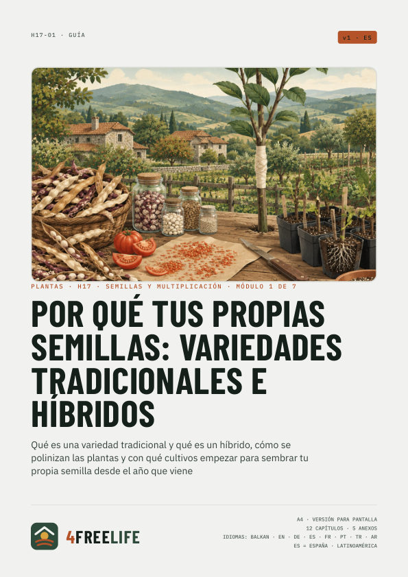 Por qué tus propias semillas: variedades tradicionales e híbridos