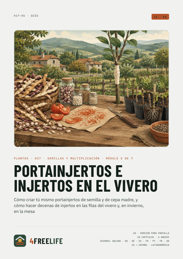 Portainjertos e injertos en el vivero