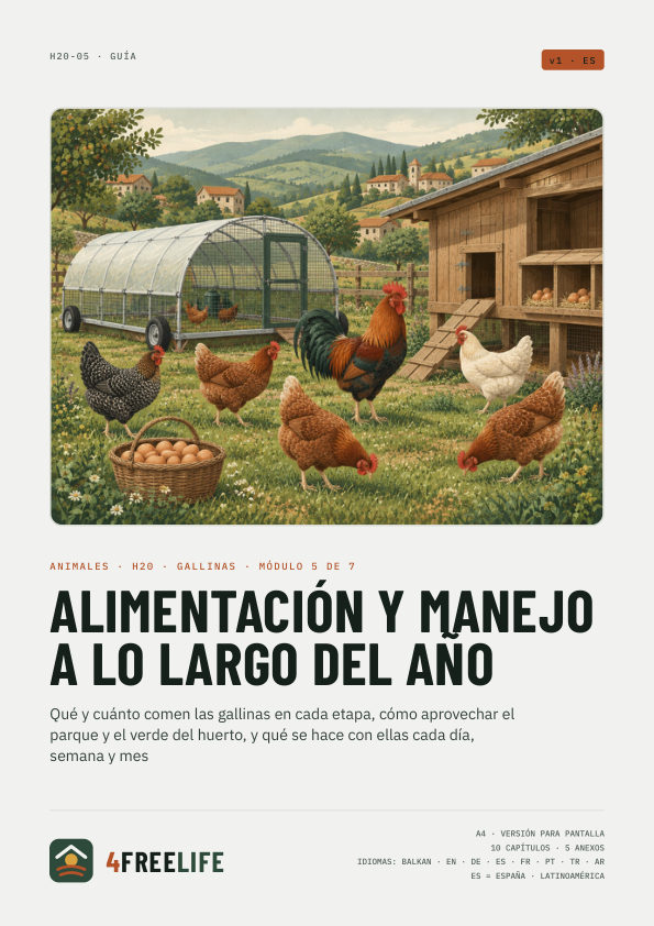 Alimentación y manejo a lo largo del año