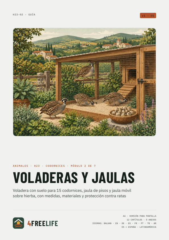 Voladeras y jaulas
