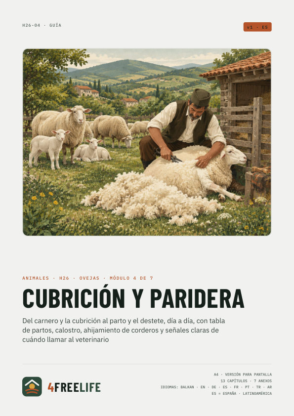 Cubrición y paridera