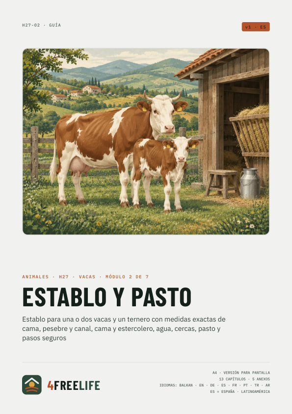 Establo y pasto