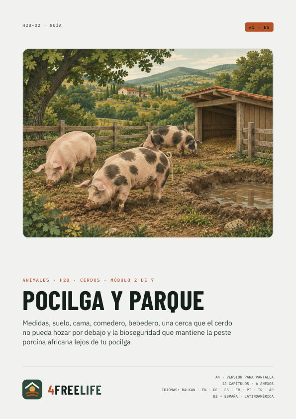 Pocilga y parque