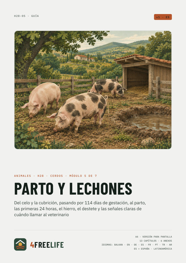 Parto y lechones