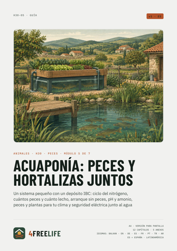 Acuaponía: peces y hortalizas juntos