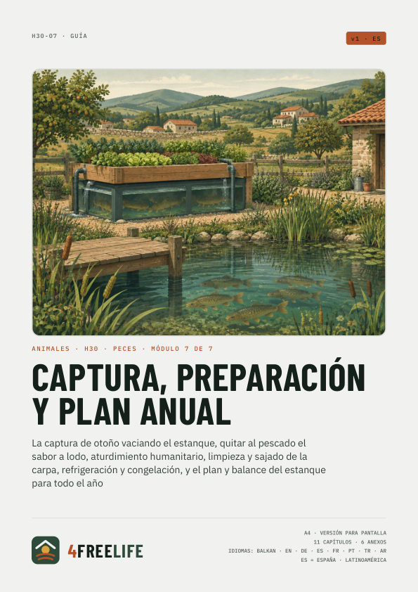 Captura, preparación y plan anual