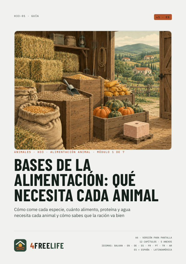 Bases de la alimentación: qué necesita cada animal