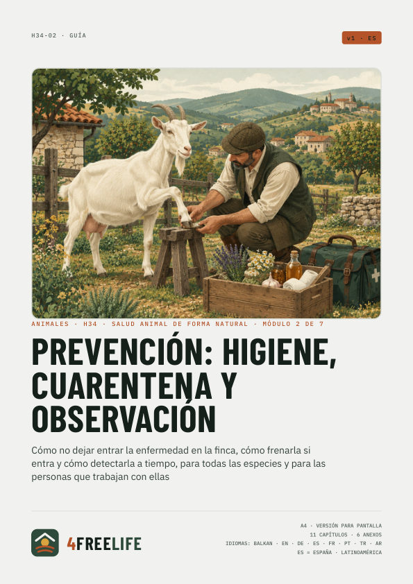 Prevención: higiene, cuarentena y observación