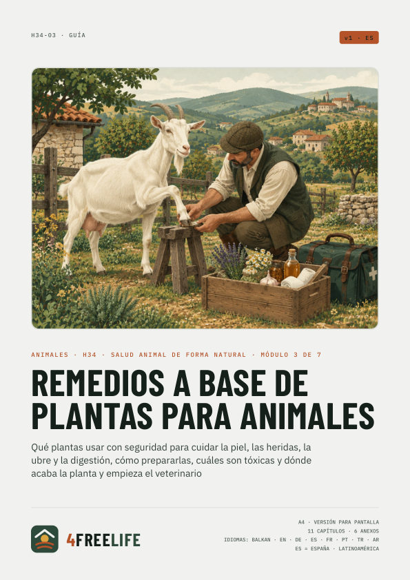 Remedios a base de plantas para animales