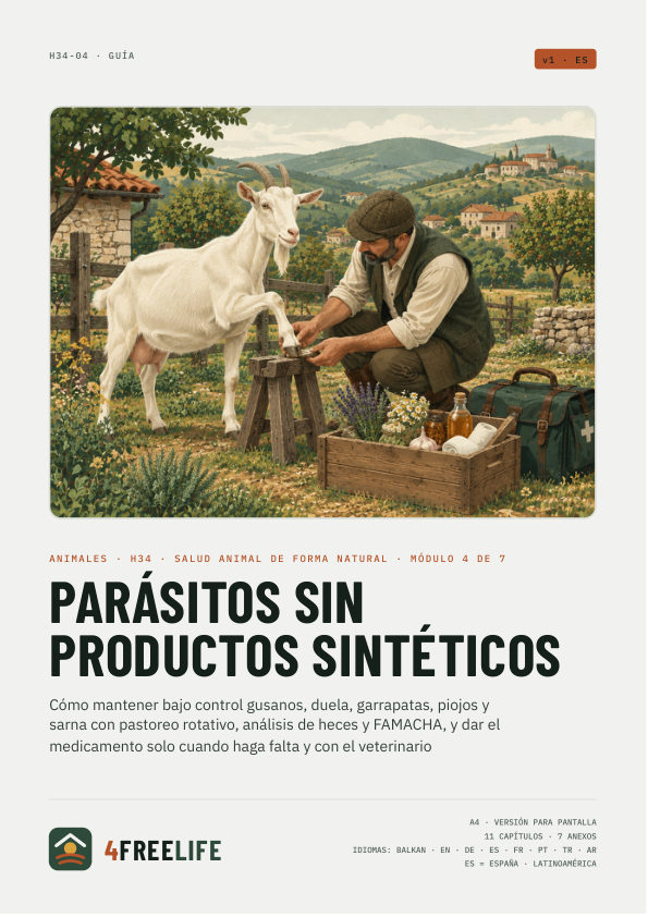 Parásitos sin productos sintéticos