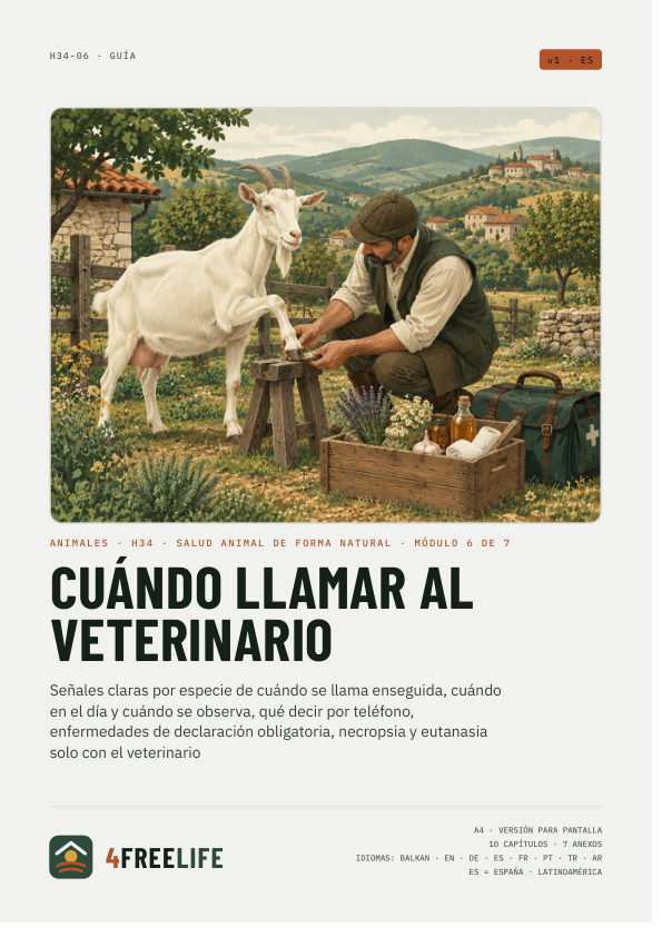 Cuándo llamar al veterinario