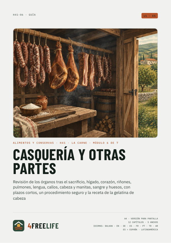 Casquería y otras partes