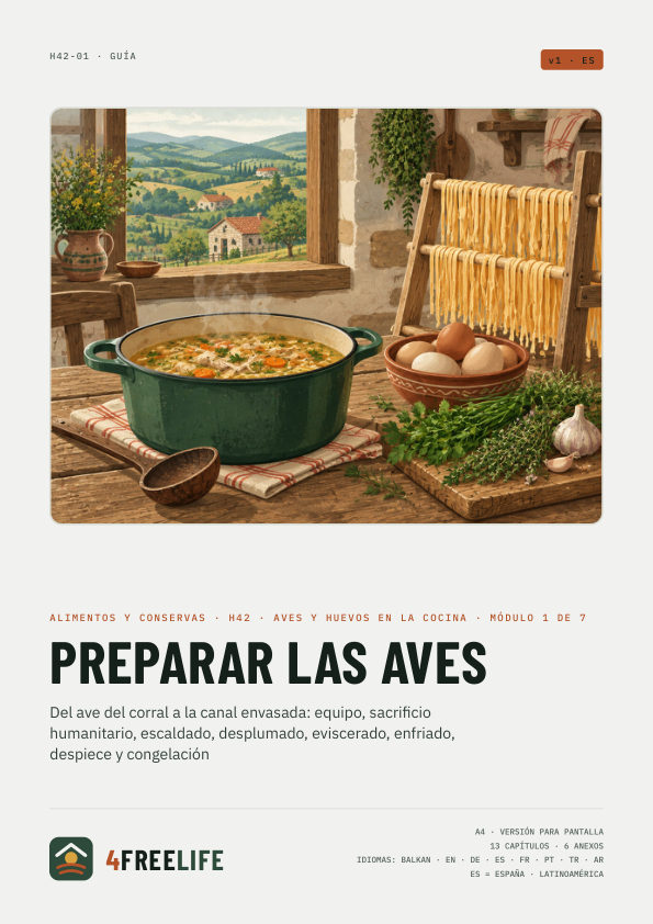 Preparar las aves