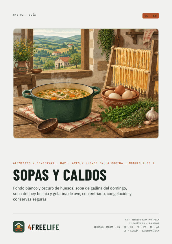 Sopas y caldos